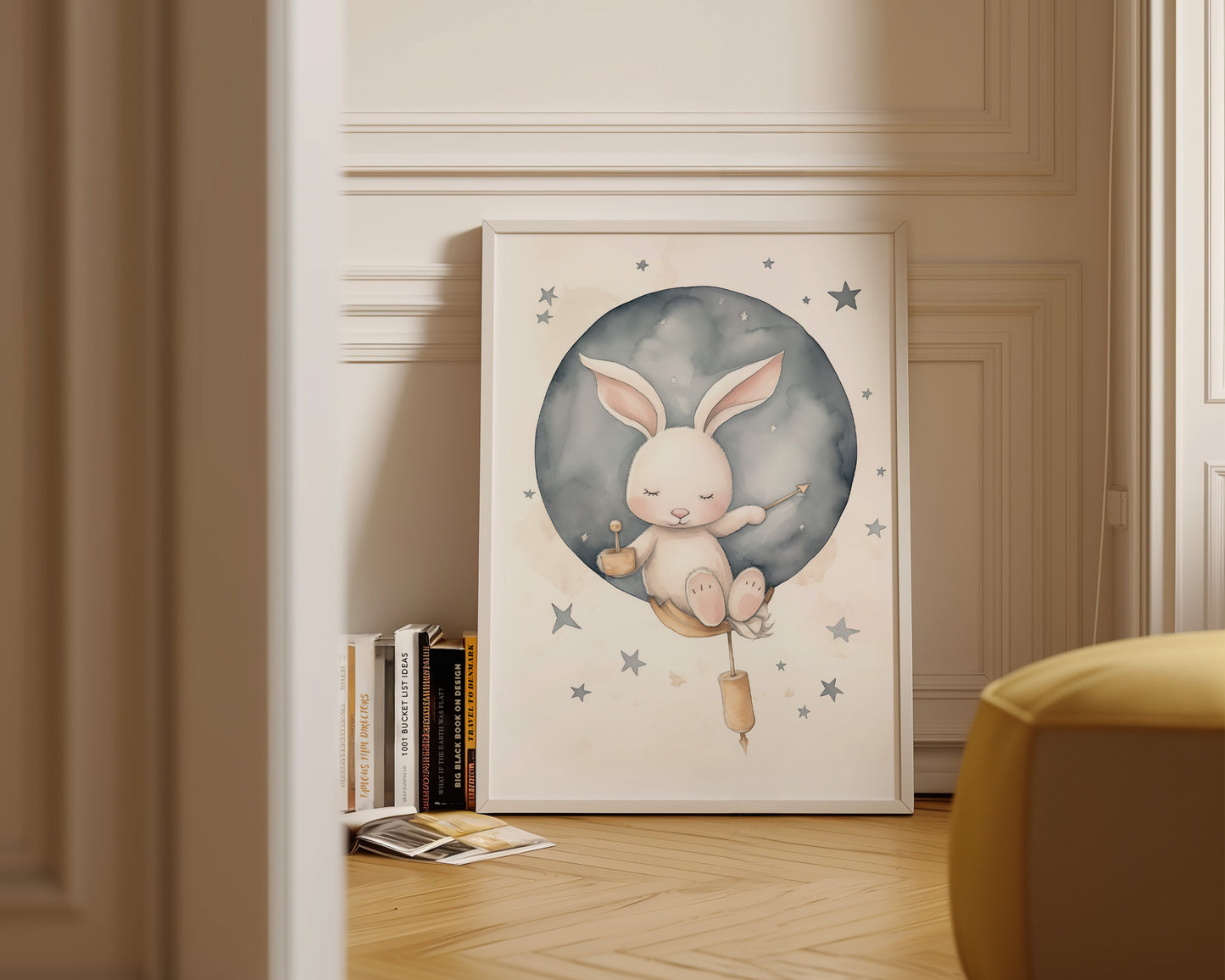 Pink Bunny Print