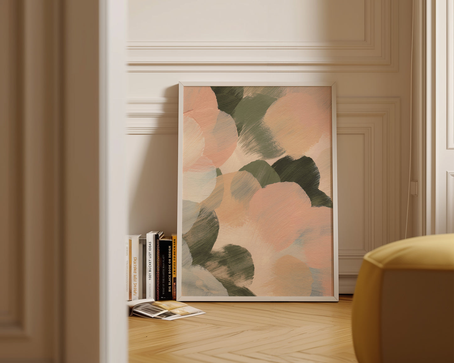 Pink & Green No. 1 Print