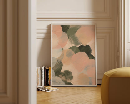 Pink & Green No. 1 Print