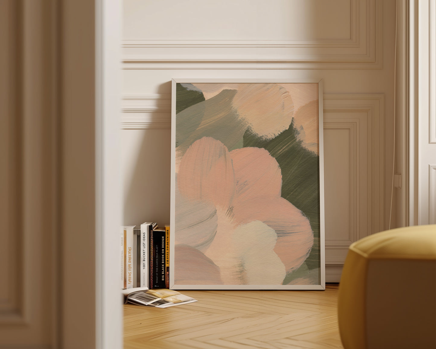 Pink & Green No. 2 Print