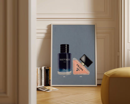 Sauvage & Prada Milano Art Print