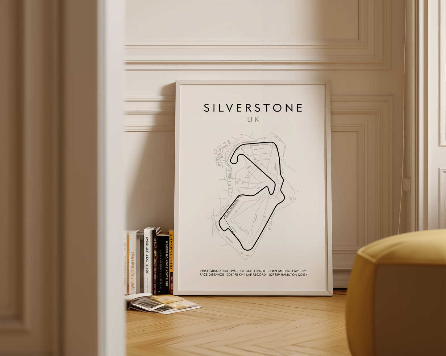 F1 Silverstone Track Print