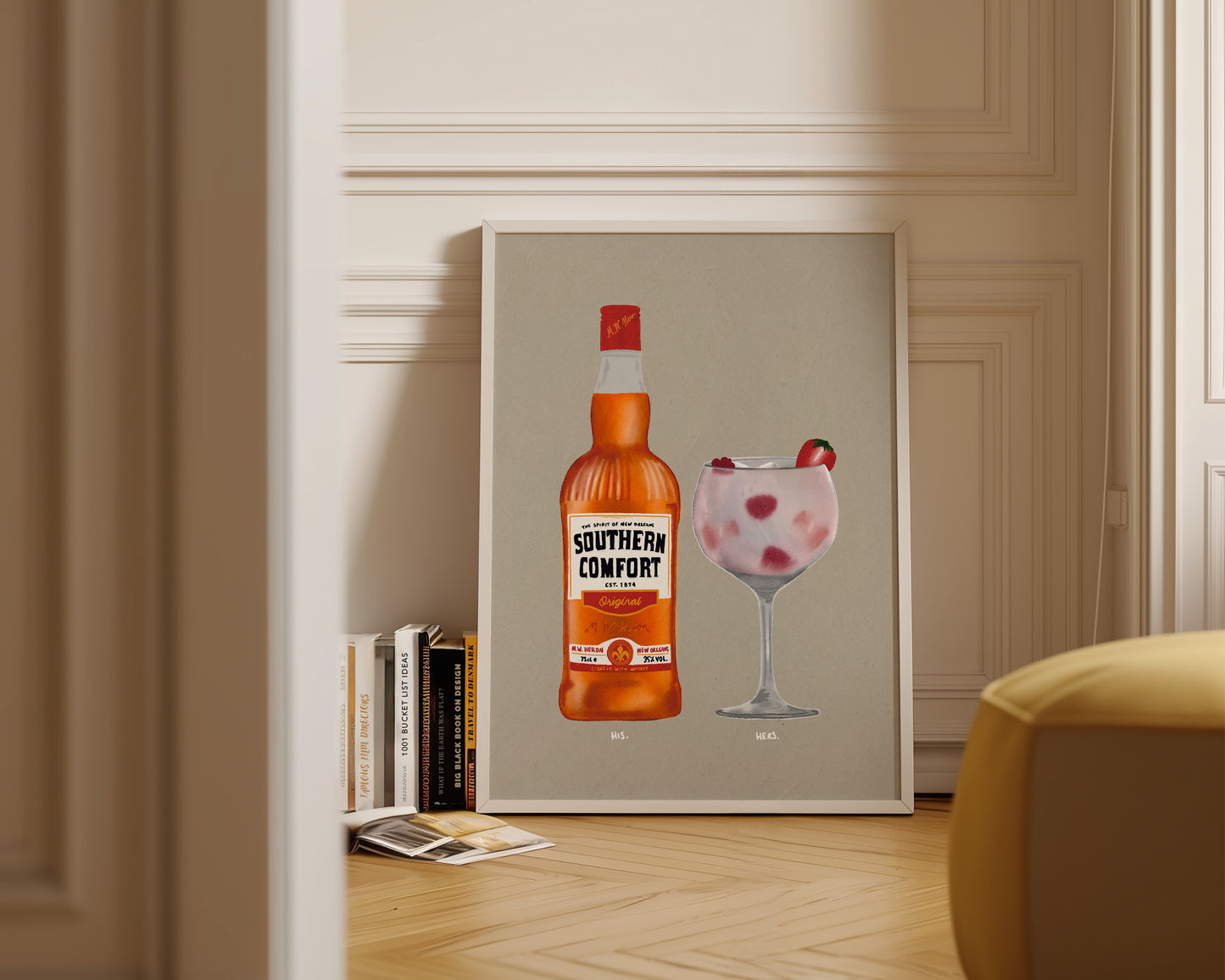 Southern Comfort & Pink Gin Print