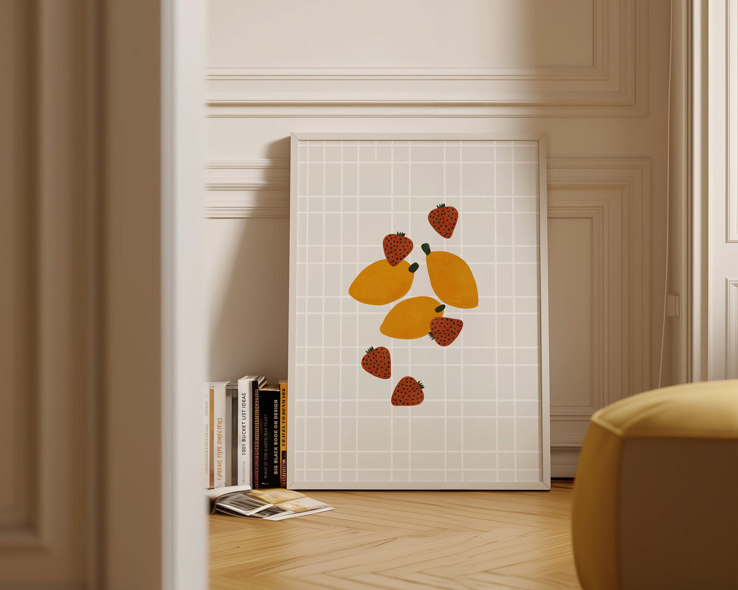 Strawberry & Lemon Print
