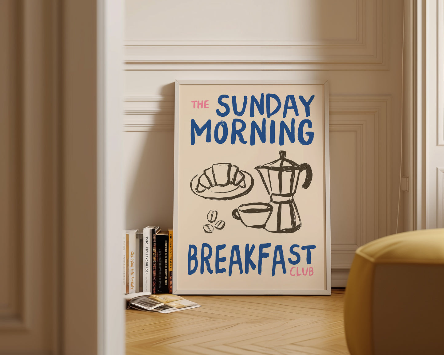 Sunday Morning Breakfast Club Blue Print