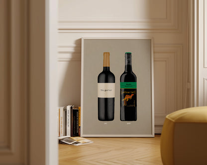 The Guvnor & Yellowtail Malbec Print