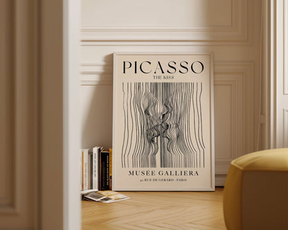 Picasso The Kiss Print