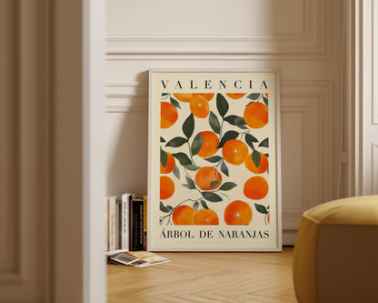 Valencia Oranges Print