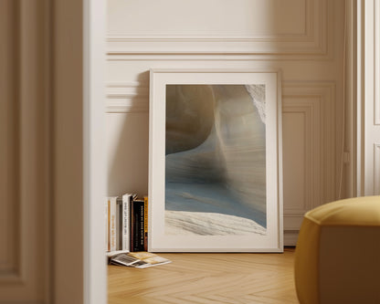 White Caves Print