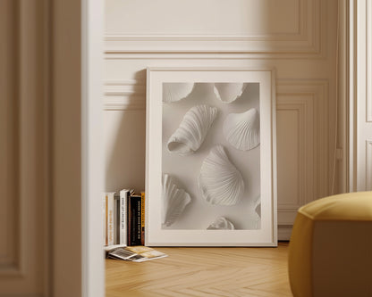 White Shells Print