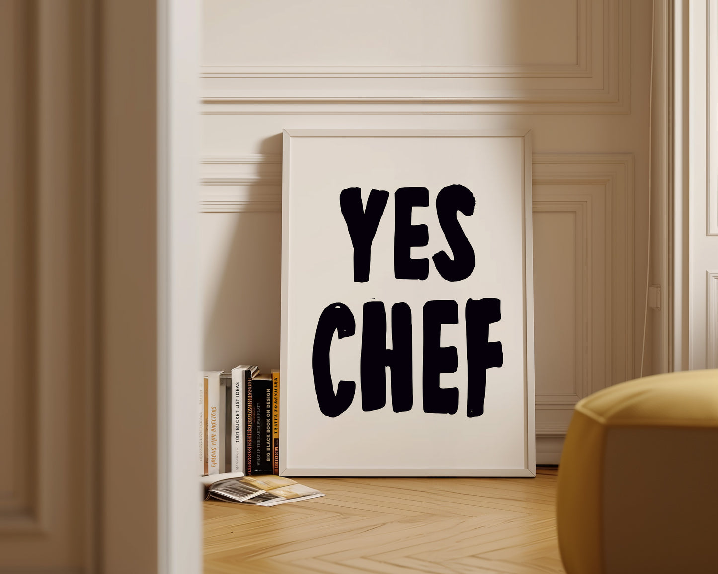 Yes Chef Print