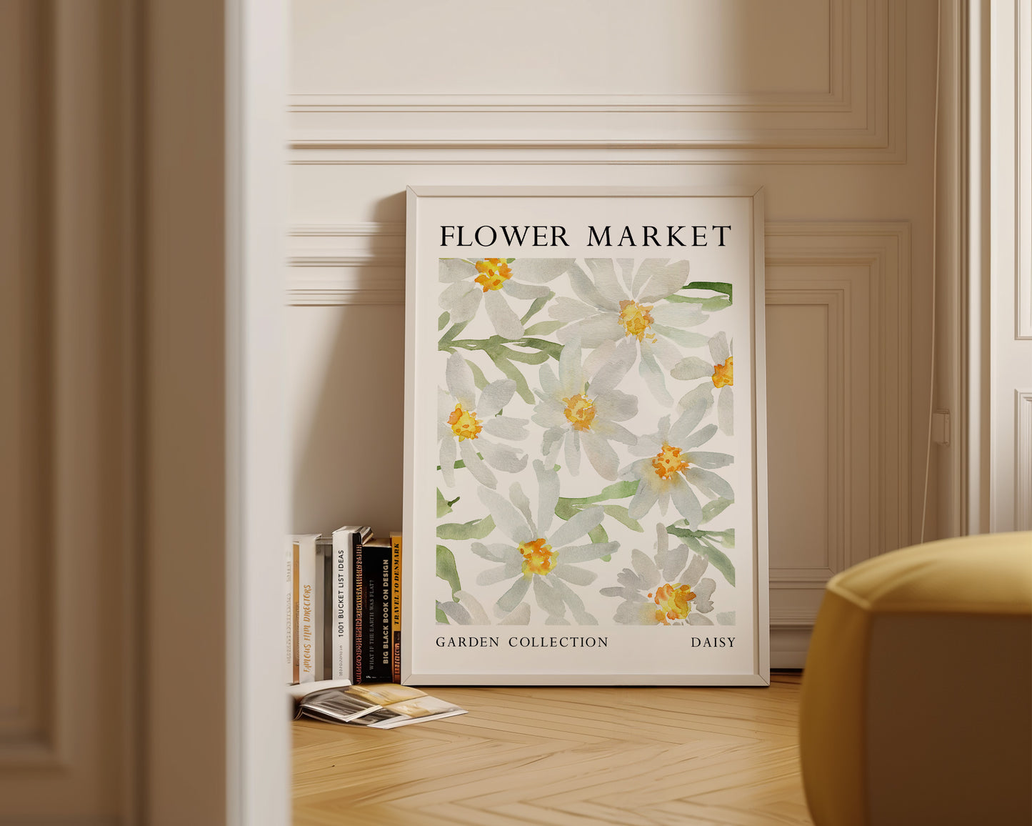 Flower Market Daisy Print