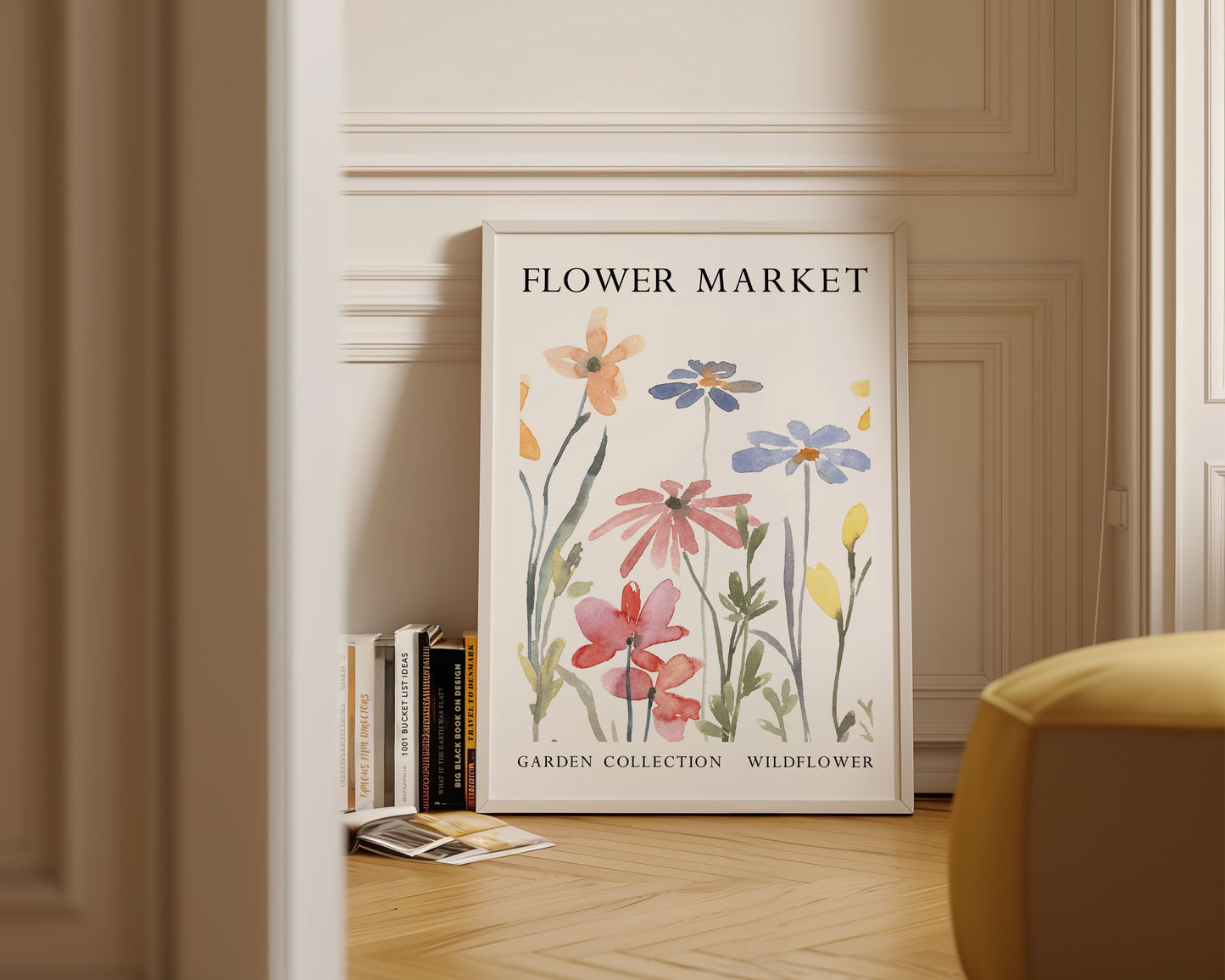 Flower Market Wildflowers Print