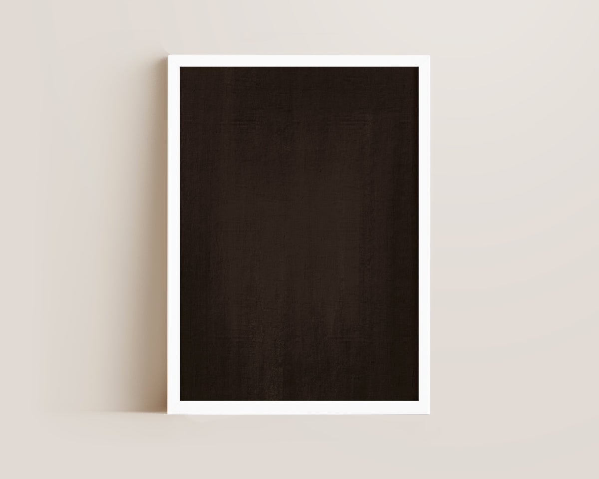 Brown Abstract Wall Art Print