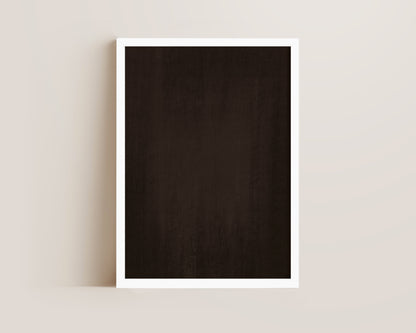 Brown Abstract Wall Art Print