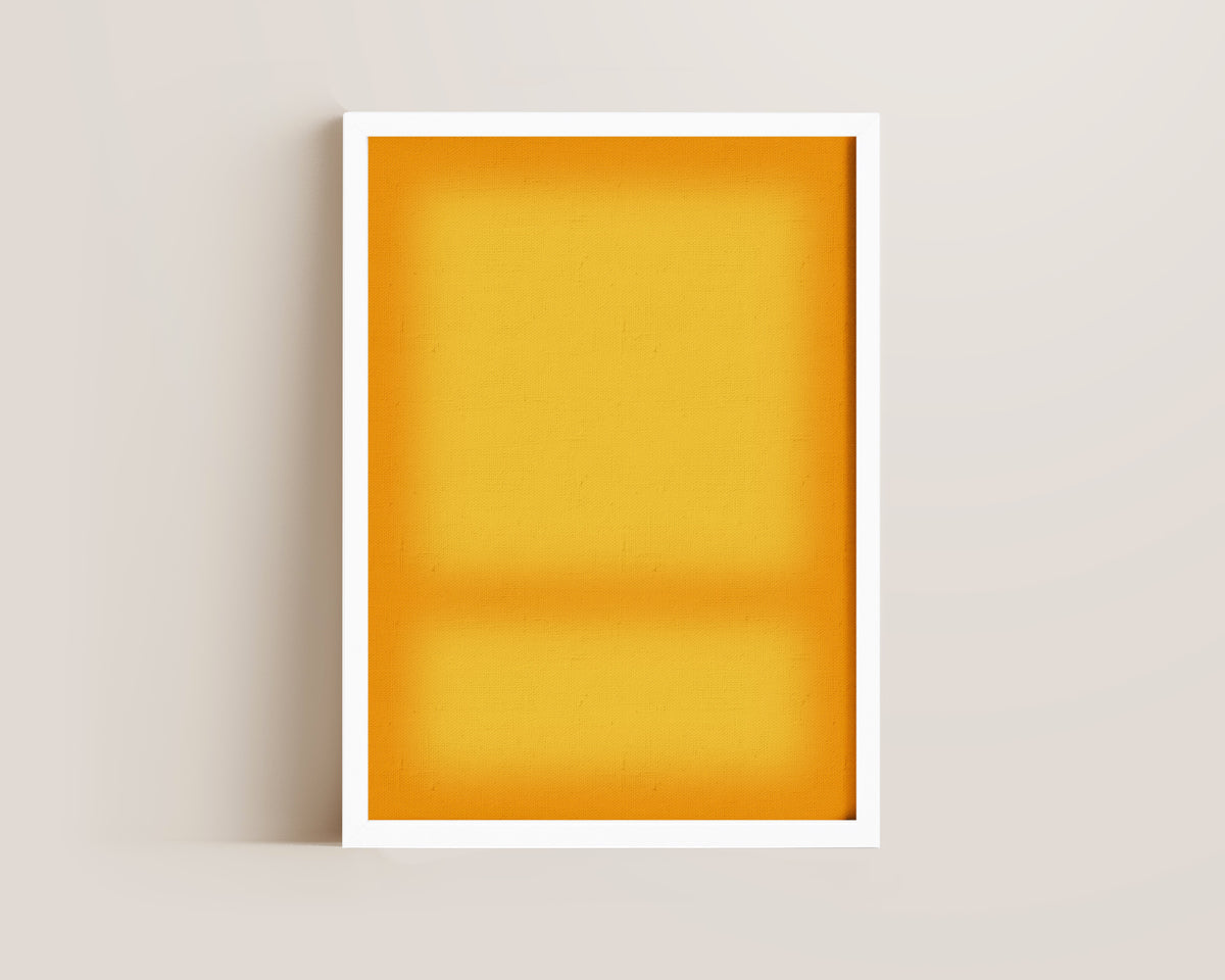 Sunlight Gradient Abstract Wall Art Print