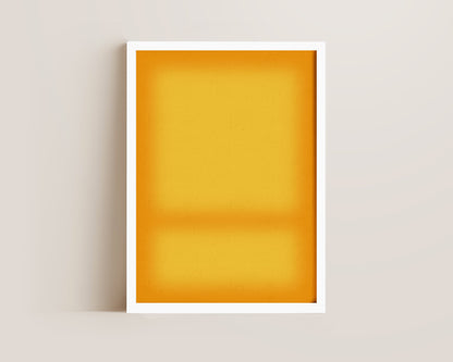 Sunlight Gradient Abstract Wall Art Print