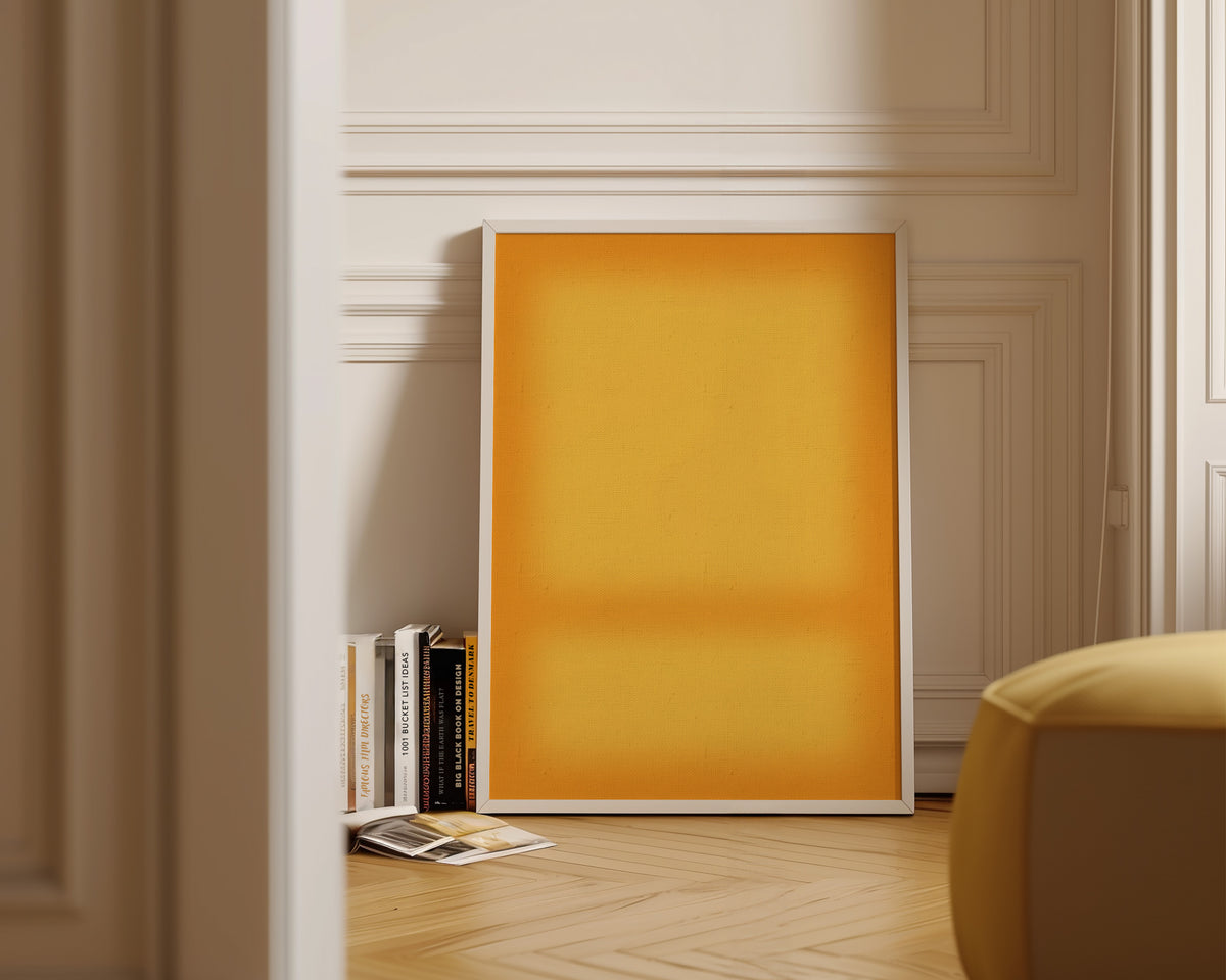 Sunlight Gradient Abstract Wall Art Print