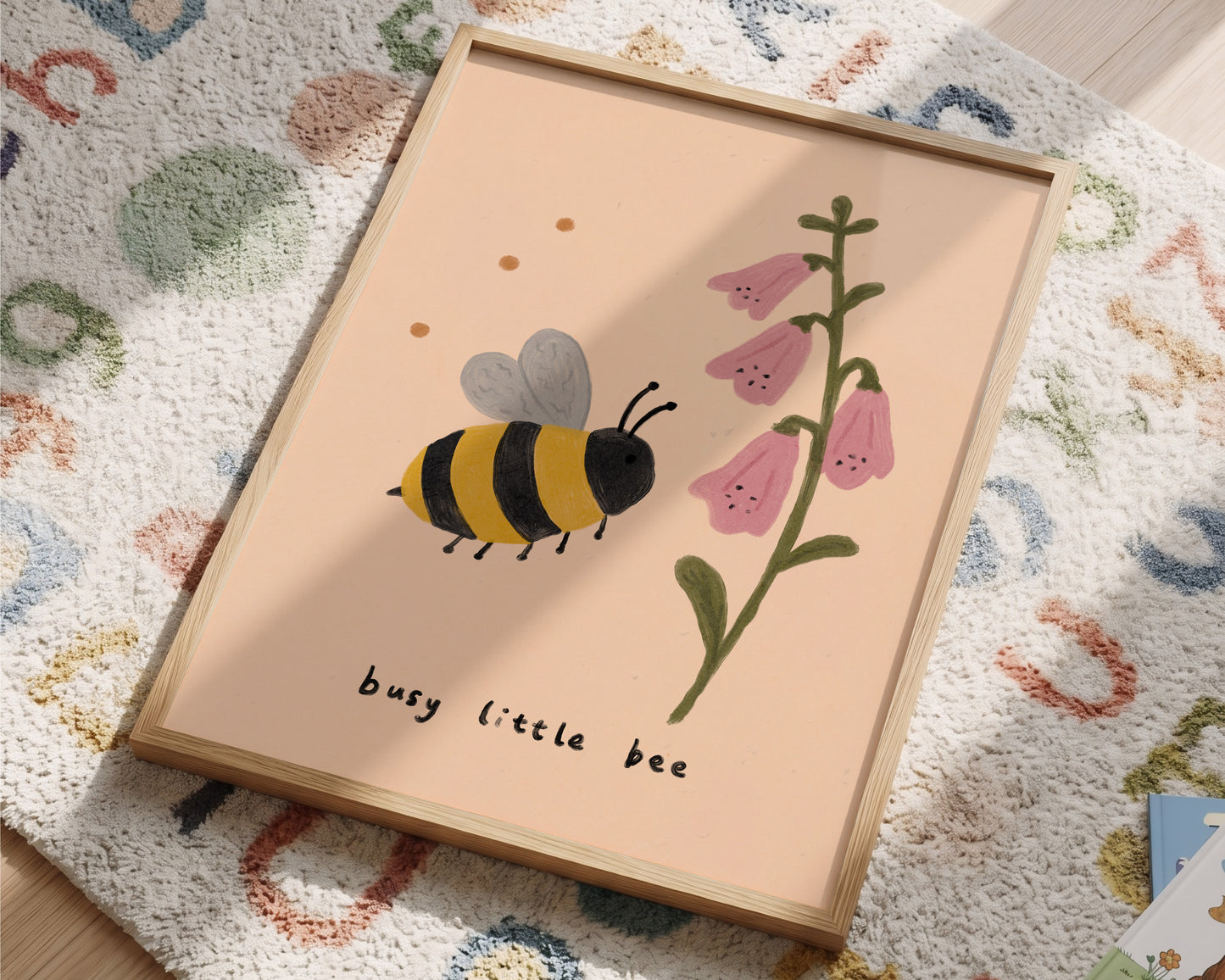 Busy Little Bee Print