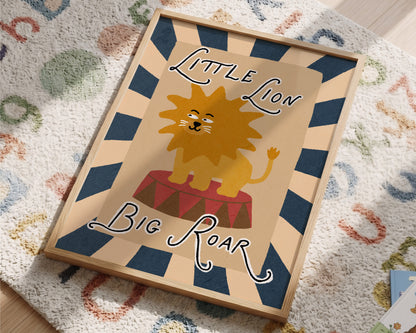 Little Lion Big Roar Print