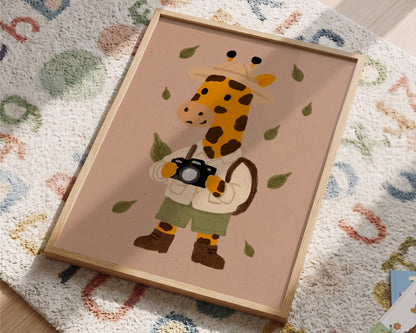 Safari Giraffe Print