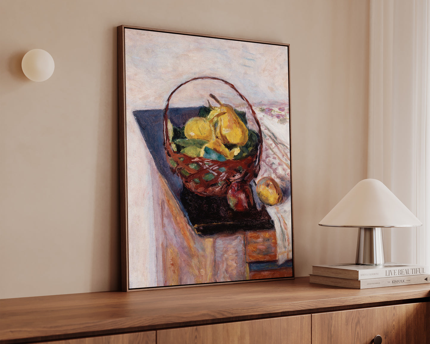 Basket of Fruit Canvas