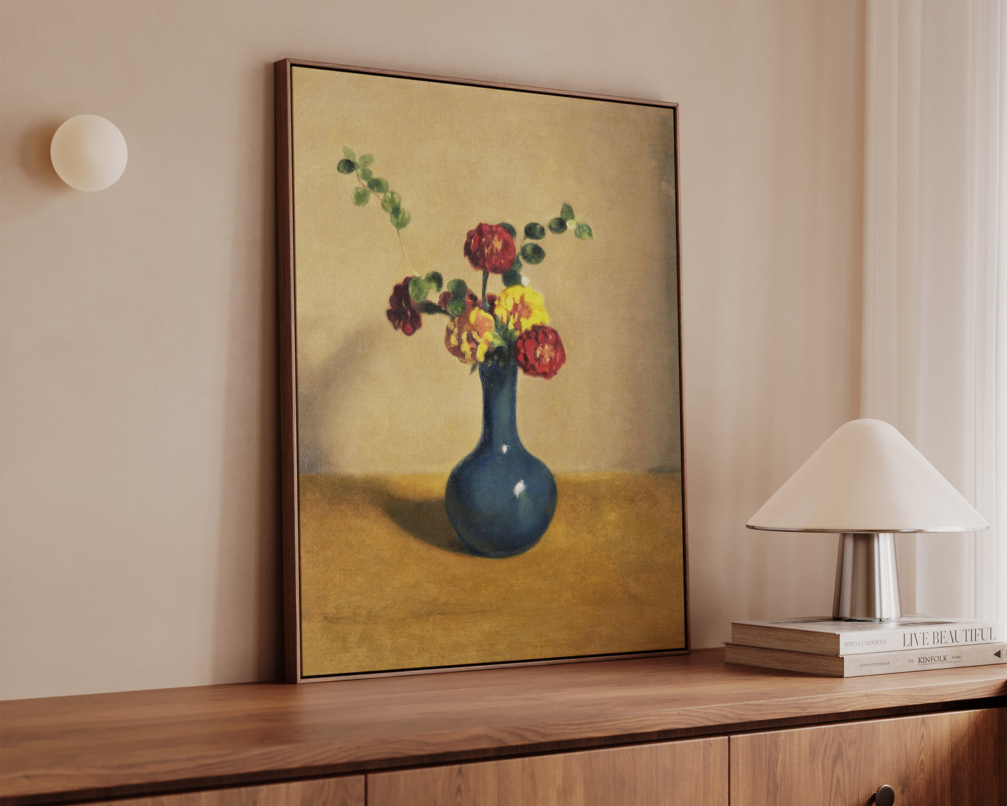 Blue Vase Canvas