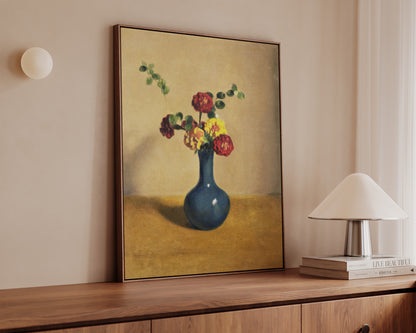 Blue Vase Canvas