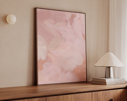 Blushing Pink No. 1 Canvas