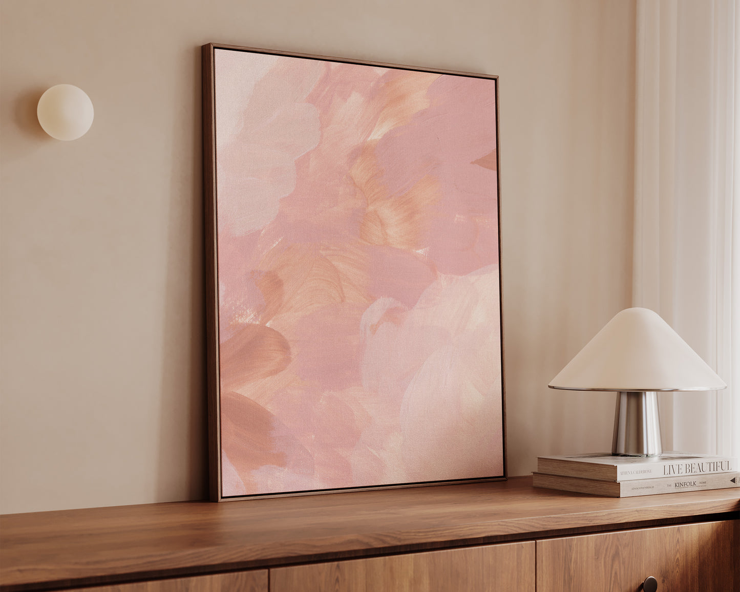 Blushing Pink No. 3 Canvas
