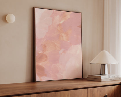 Blushing Pink No. 3 Canvas