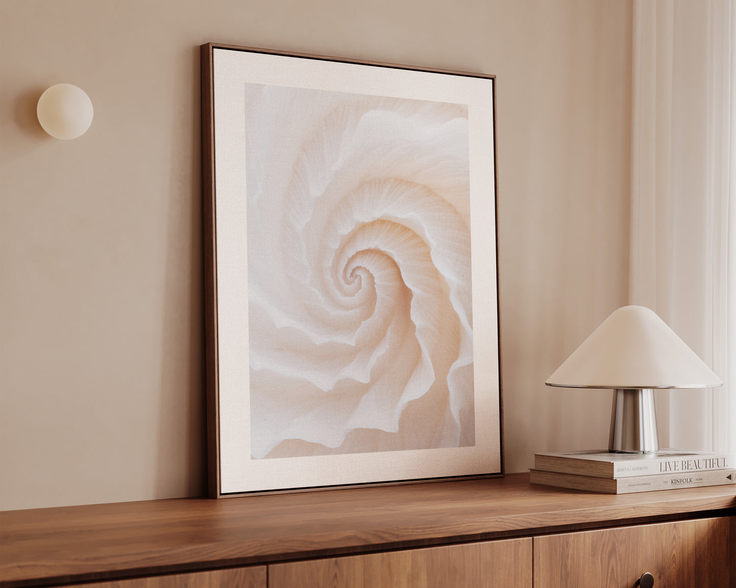Botanical Spiral No. 2 Canvas