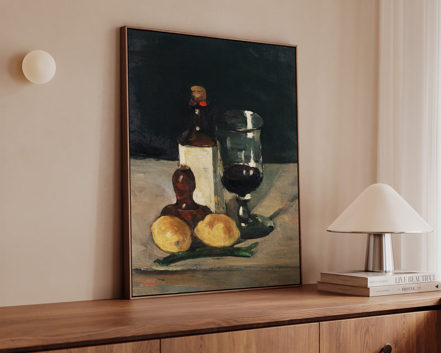 Lemons & Glass Canvas