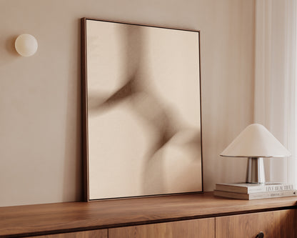 Brown Blur Canvas