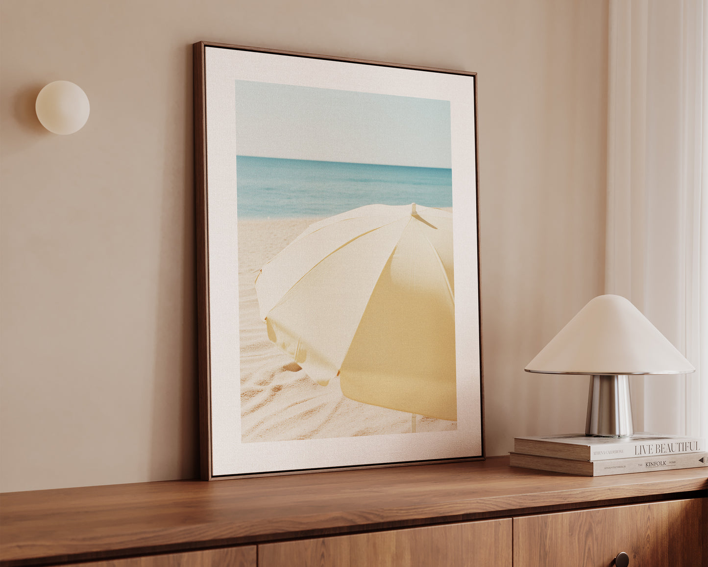 Butter Yellow Parasol Canvas