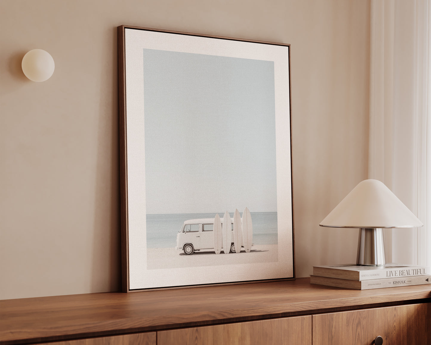 Camper Van Surf Canvas