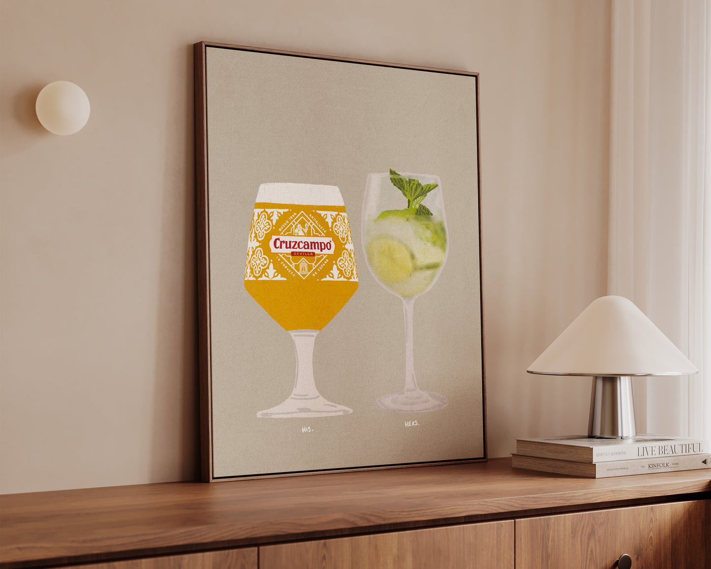 Cruzcampo & Hugo Spritz Canvas