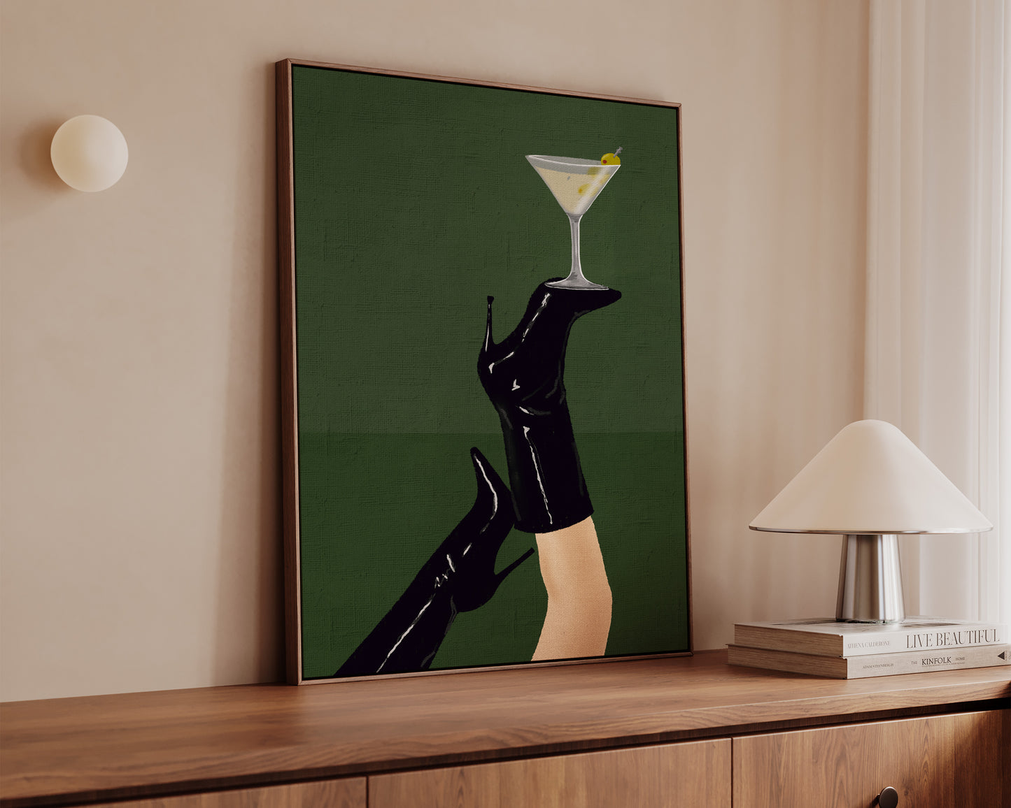 Dirty Martini Boots Canvas