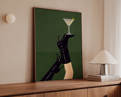 Dirty Martini Boots Canvas