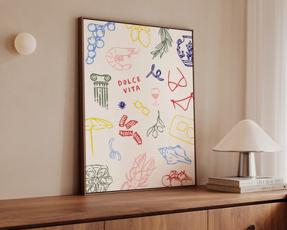 Dolce Vita Canvas