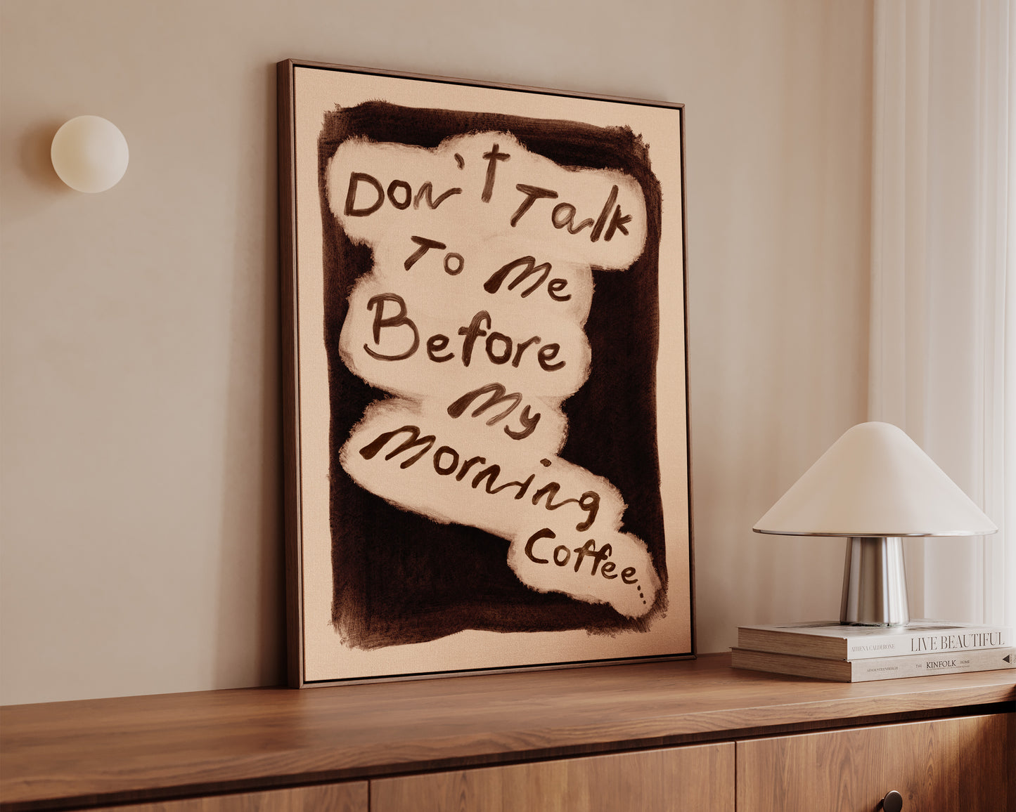Morning Coffee Canvas