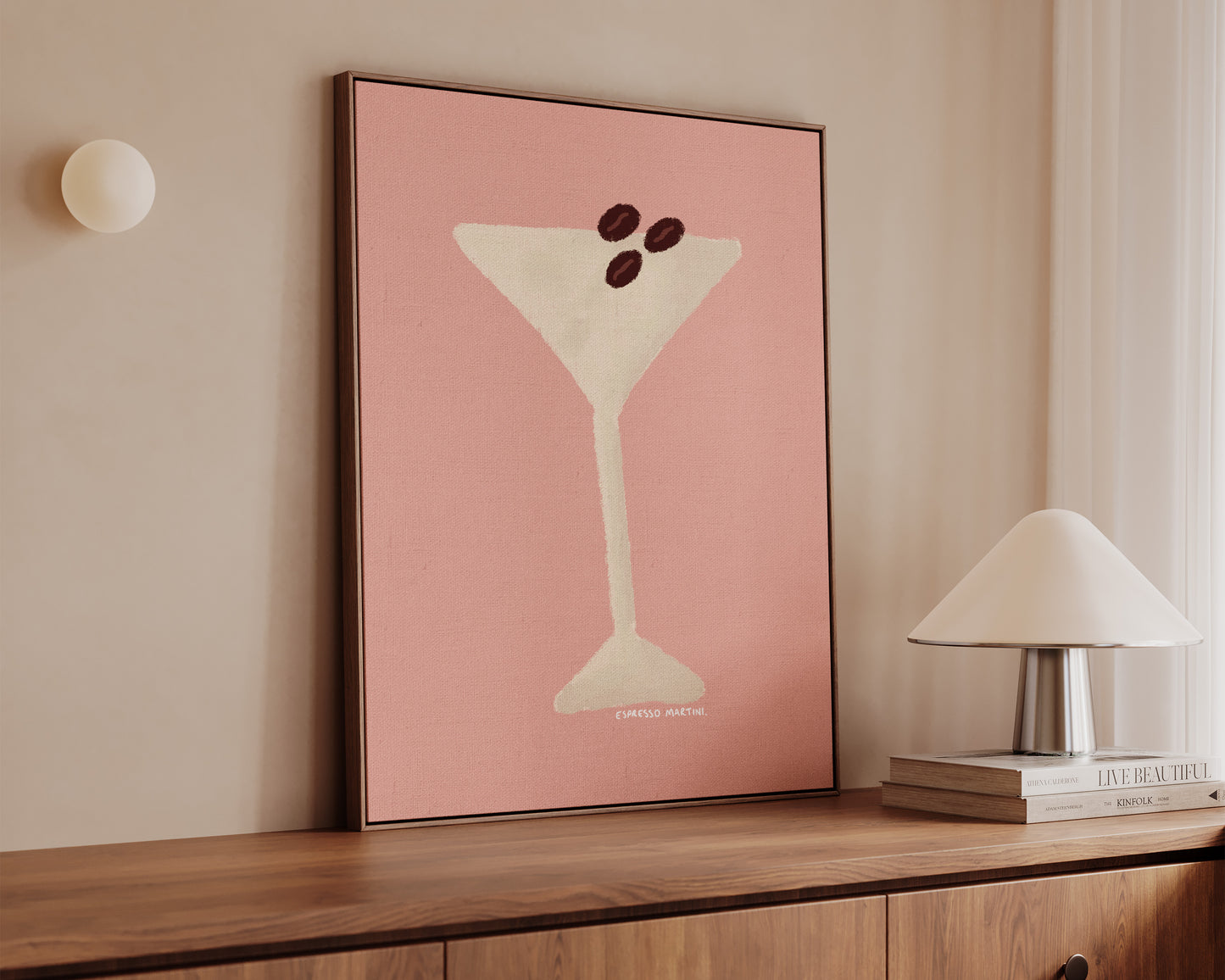 Espresso Martini Oil Canvas