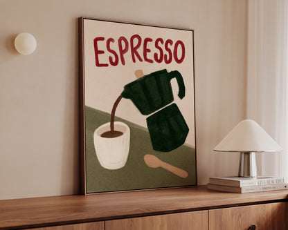 Espresso Canvas