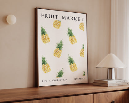 Fruit Market Pineapple Canvas