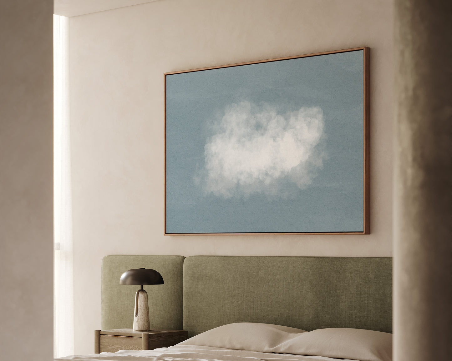 Gloomy Clouds Canvas