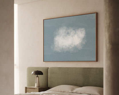 Gloomy Clouds Canvas
