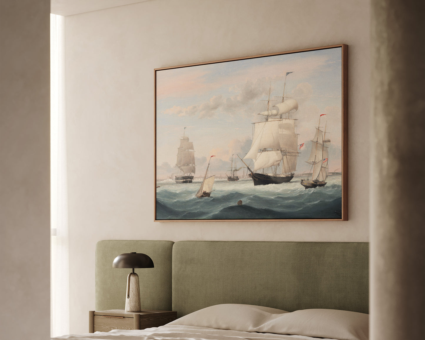 New York Harbour Canvas