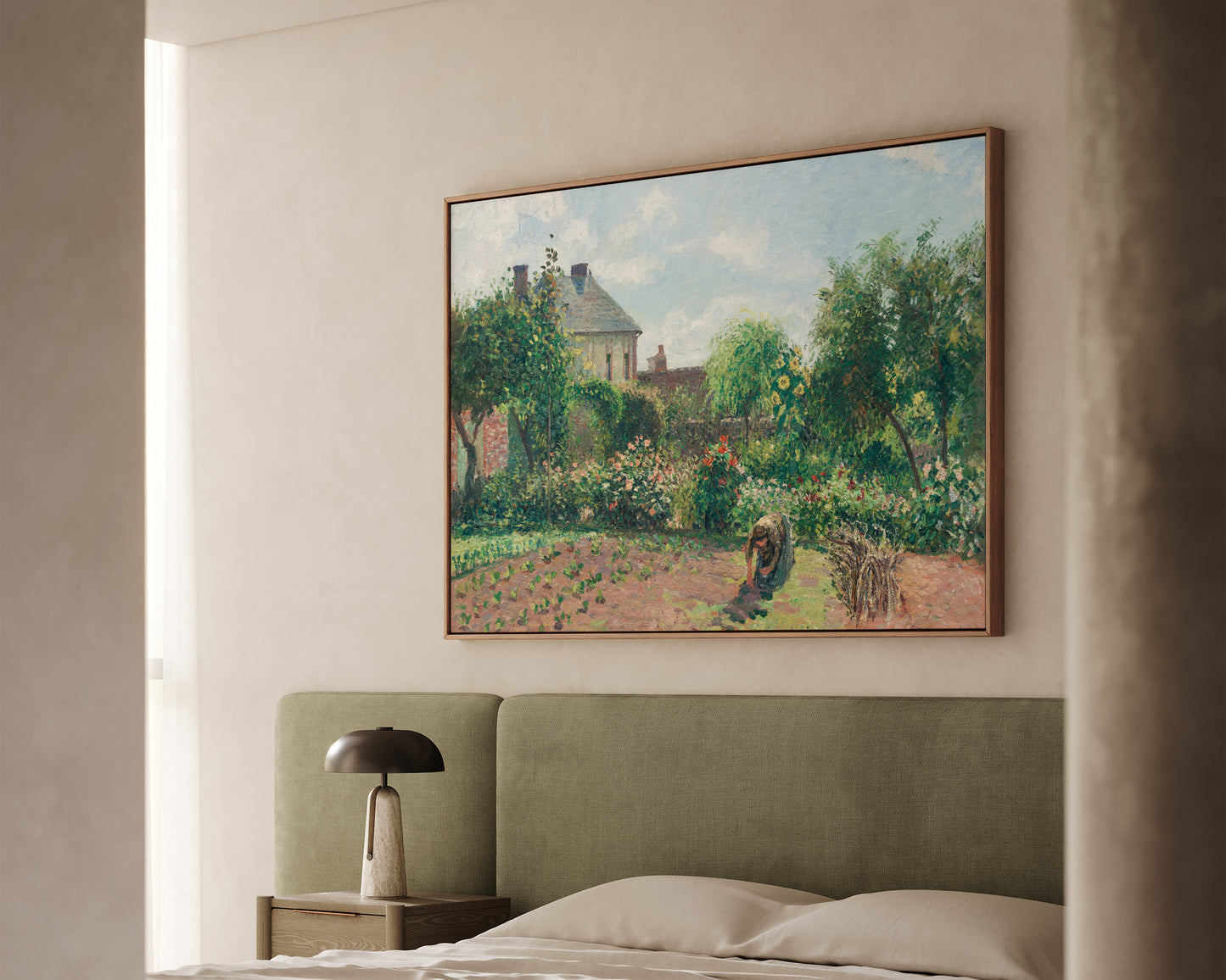 The Artist's Garden Canvas