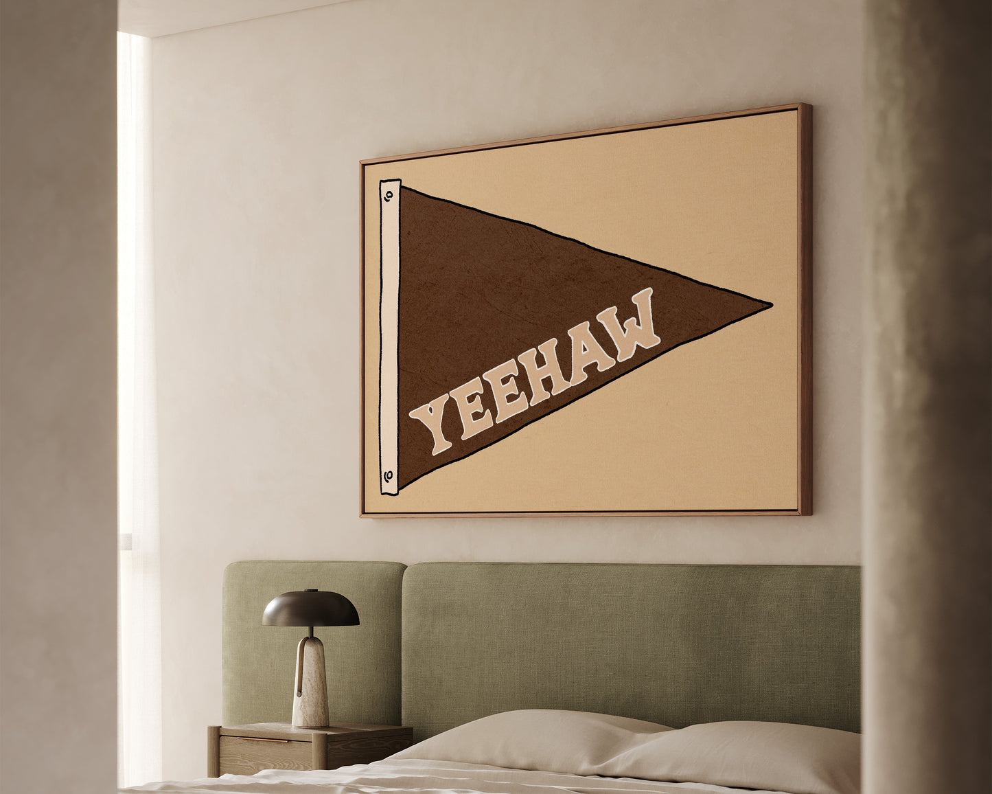 Yeehaw Flag Canvas