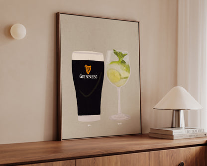Guinness & Hugo Spritz Canvas
